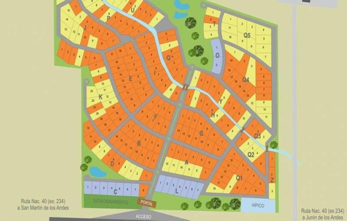 Imagen 4 de 5 de Lote En Venta 1500 M2 Barrio Las Marias Del Valle San Martín De Los Andes