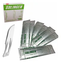 Comprar Pack 10 Hoja Bisturi N° 10 Dermaplaning Ac Carbon Podologia