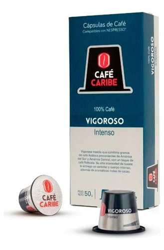 Capsulas Maquina De Cafe 10unids Cafe Caribe Variedades