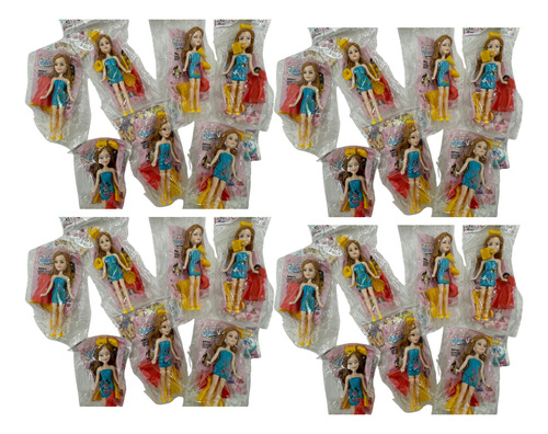 40 Muñeca Economico 8 Cm Juguete Piñata Bolo Fiesta