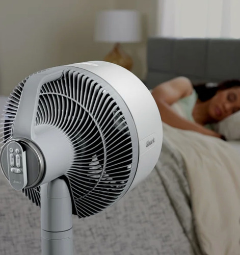 Ventilador Shark Flexbreeze Portable Con Pedestal 11.913 Cm Blanco Negro Plástico 3
