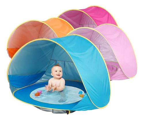 Carpa De Playa Para Bebés, Sombra, Piscina, Protección Uv, J