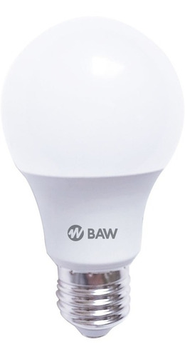 Lampara Led Baw Electric 10w Luz Blanco Frio Foco E27 6000k