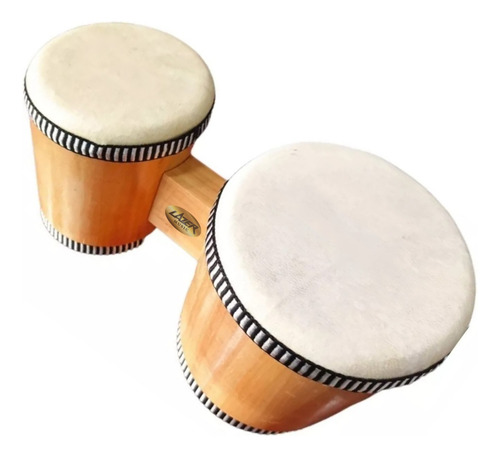 Bongo Niño 4 Y 5 Pulgadas En Boedo Color Madera