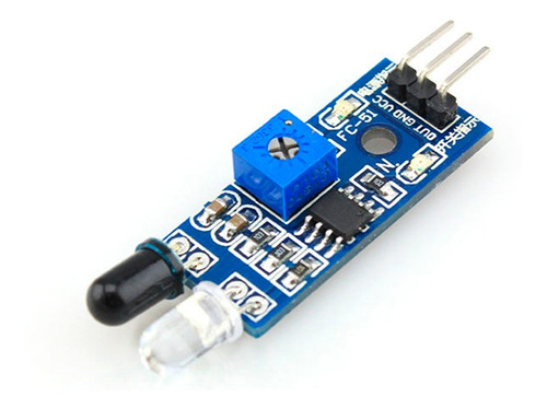 Sensor Infrarrojo Evasor De Obstáculos - Arduino - Raspberry