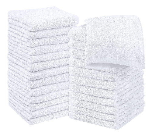 Juego De Paños De Algodón Utopia Towels, 100% Algodón Hilado