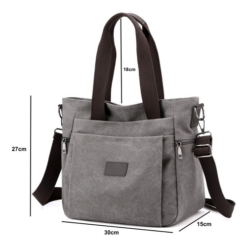 Bolsa Feminina Tiracolo Lona De Algodão C847