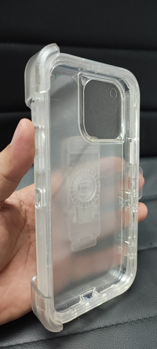 Forro 360 Transparente Estilo Otterbox Para iPhone 14 Promax