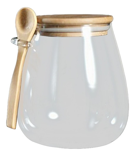 4 Frasco De Vidrio Transparente Sellado Frasco De 600 Ml