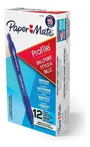 Comprar Juego De Bolígrafos Lapiceras Paper Mate, 12 Unidades, Azul 