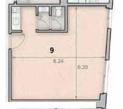 Metropolitan Plaza Venta Departamento 1 Ambiente 42 M Piso Alto Barrio Norte