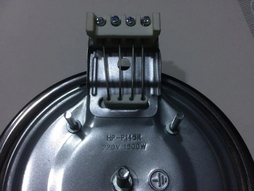 Imagen 3 de 4 de Resistencia Disco Solido 6 Pequeña 220v - 1500watts