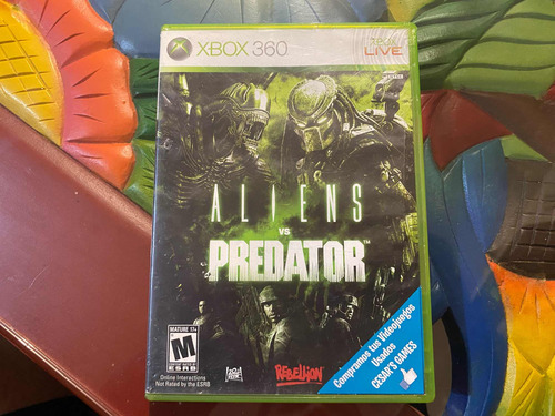 Aliens Vs Predator Xbox 360 (silent,mortal,dead,left,creed)