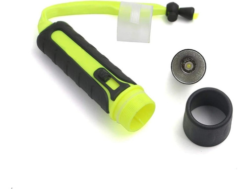 Lampara Led Buceo Linterna Subacuática 100m Contra Agua