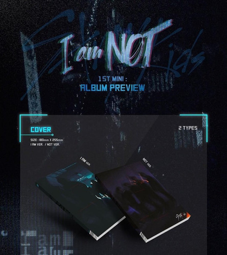 Stray Kids  I Am Not   1 Cd + 1 Libro + Stickers