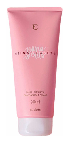 Niina Secrets Loção Hidratante Perfumada 200ml / Eudora Tipo De Embalagem Bisnaga Fragrância Niina Secrets