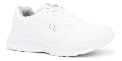 Zapatilla Escolar Juvenil Ocean pacific Ned-j24 Blanco Gris