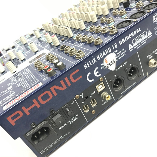 Mesa De Som Phonic Helix Board 18 Universal - Usada!