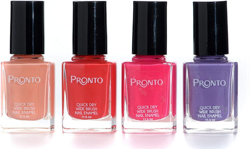 Pronto Color Collection, Juego De 4 Unidades De Esmalte De U