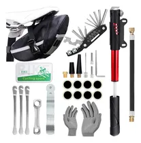 Comprar Mini Bombines Portátil Bolsa Bicicleta Con Kit Herramientas