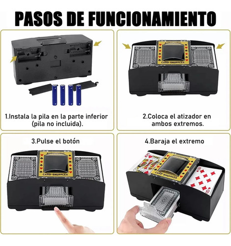 Barajador Automático De Cartas Iron Tree