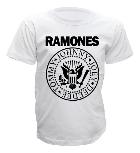 Remera Ramones Clasica Niño