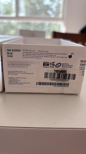 Celular Samsung Galaxy A03 Azul, (como Nuevo) (Usado)