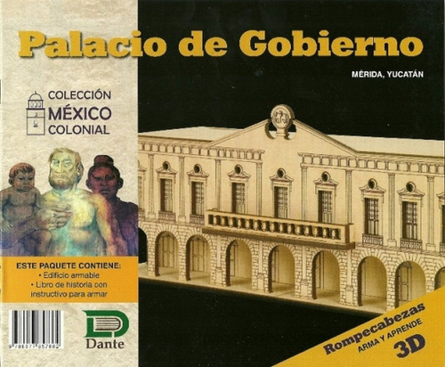 Rompecabezas3d Palacio De Gobierno Mérida (Usado)