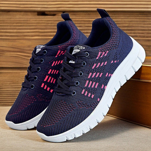 Zapatillas De Tenis Malla Cómodas Y Transpirables For Mujer