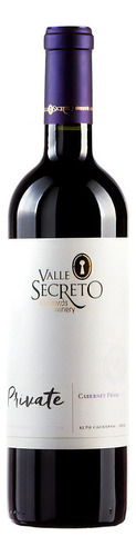 Vino Valle Secreto P. Edition Cabernet Franc 14° (750ml - Chile)