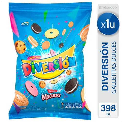 Galletitas Diversion Surtidas Dulces - Mejor Precio