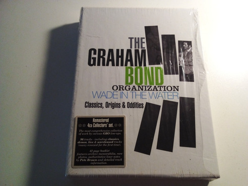 The Graham Bond Organization Wade In The Water Box Set 4 Cd (Usado)