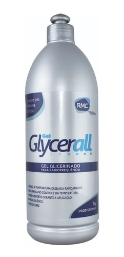 Gel Glicerinado Para Radiofrequência 1kg Glycerall Rf Rmc