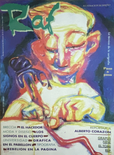 Raf Nº 5 Revista Ilustración Y Diseño, Breccia, 1994 Ex5