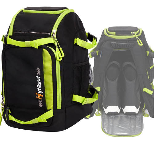 Ski Boot Bag, 50l Waterproof Ski Boot Bag Backpack With Drai