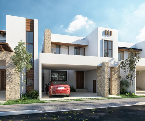 Casa En Venta En Mérida En Privada Amara, Modelo Aqua En Santa Gertrudis Copó