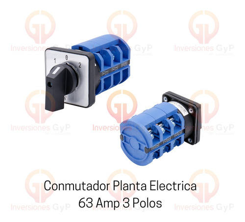 Conmutador Transfer Planta Electrica 63 Amp 3 Posiciones
