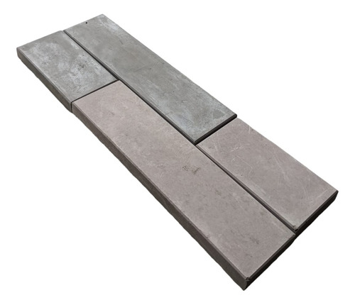 Revestimiento Tejuela Ladrillo Visto De Cemento Sg Home Gris