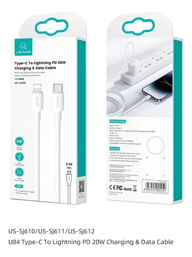 Cabo Turbo Para iPhone Pd 20w Usb Tipo C