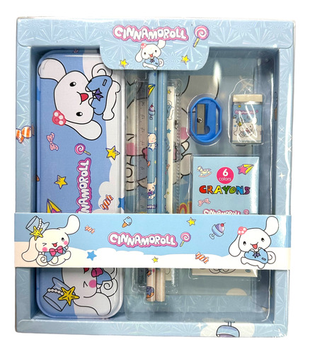 Estuche Kuromi - My Melody - Cinamonroll Sanrio + Accesorios