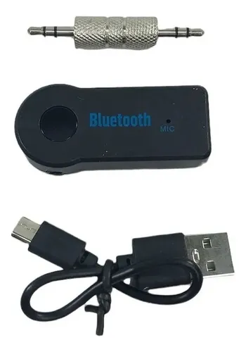 Receptor Bluetooth Manos Libres P/ Auto Auxiliar Micrófono