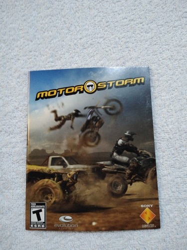 Manual Do Game Motor Storm Ps3 *** Leia