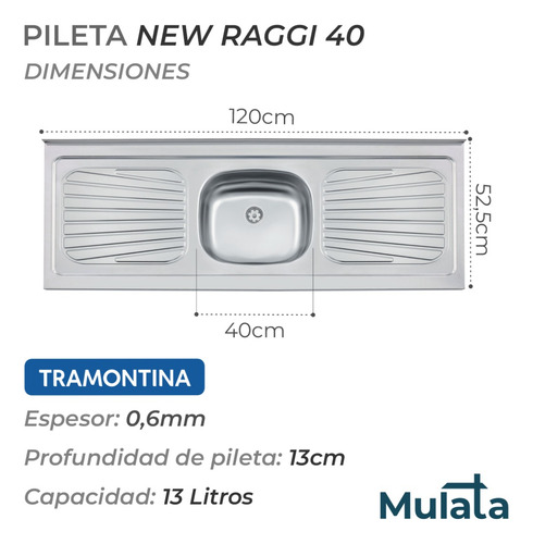 Imagen 6 de 9 de Kit De Cocina Bajo Mesada + Pileta + Aereo + Panelero