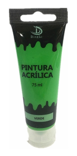 Pinturas Acrílica Blanco  / Tubos De 75ml / 10277