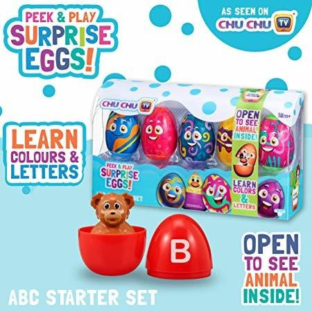 Peek & Play Surprise Eggs By Chuchu Tv: Abc Starte