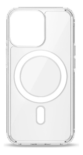 Protector Rígido iPhone 15 Pro Transparente Con Magsafe