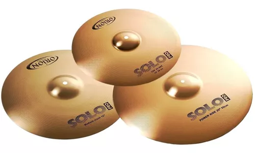 Kit Pratos Orion Whisper B10 Set Ws70 14'' 16'' 20'' C/ Bag