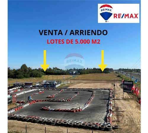 Arriendo Lotes De 5.000 M2-3 Uf X M2 Cruce Unihue.