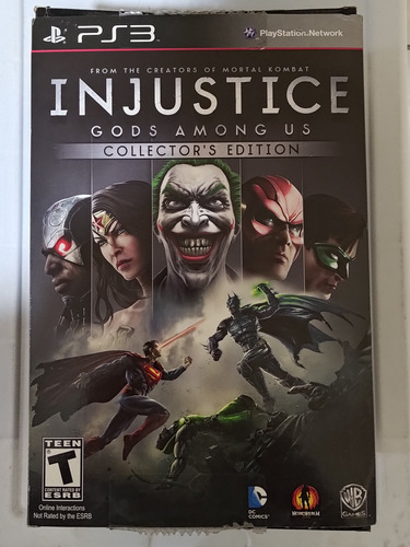 Injustice Collector Edition Sin Juego