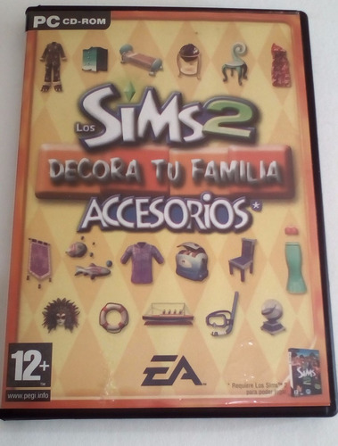 Accesorios Para Sims 2- Decora Tu Familia - Cd Original